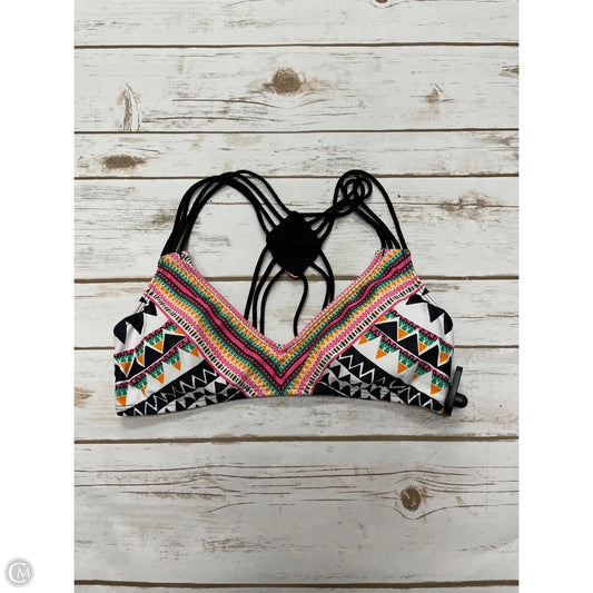 Swimsuit Top By Xhilaration In Floral Print, Size: M