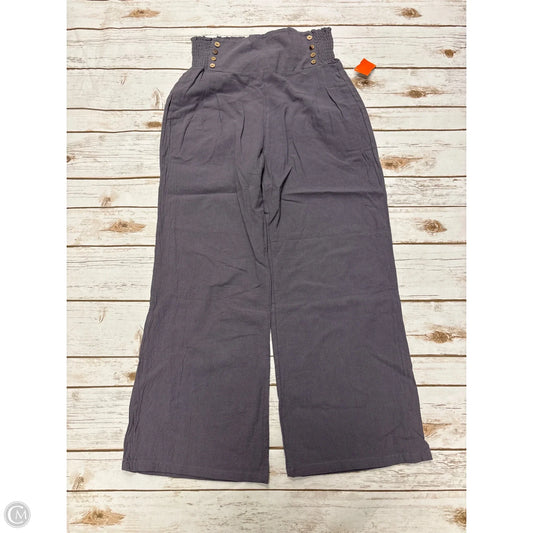 Pants Linen By Shein In Grey, Size: M