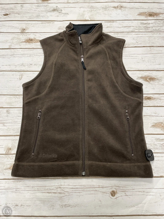 Vest Fleece By Columbia In Brown, Size: M