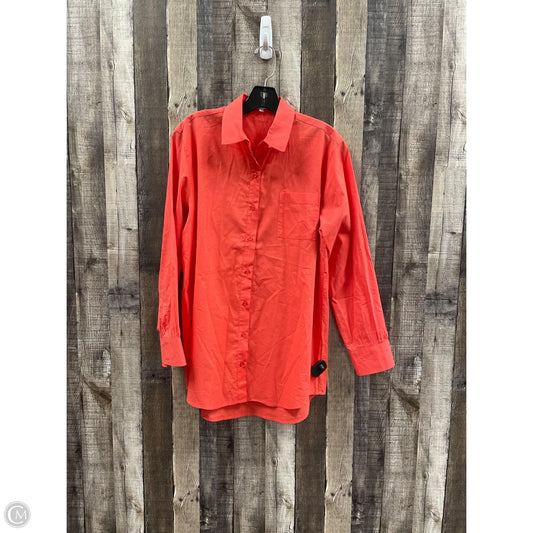 Top Long Sleeve Basic By Z Supply In Red, Size: S