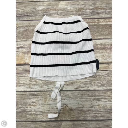 Top Sleeveless By H&m In Striped Pattern, Size: S