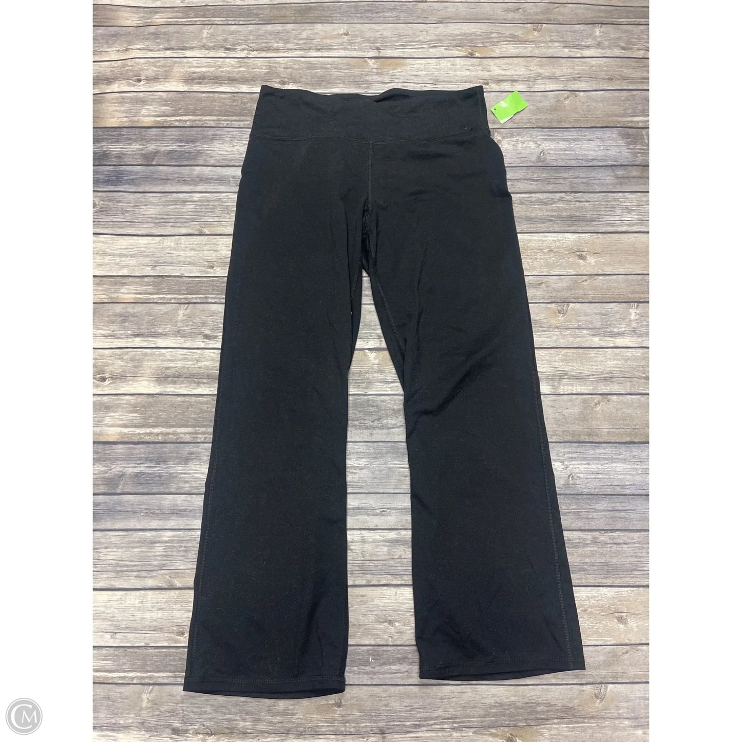 Athletic Leggings By Champion In Black, Size: L