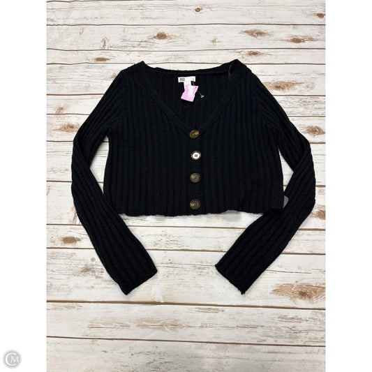 Sweater Cardigan By Cme In Black, Size: L