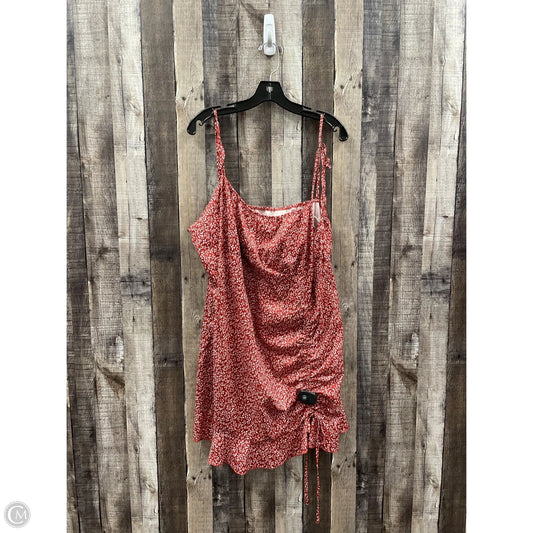 Dress Casual Short By Shein In Red, Size: 4x