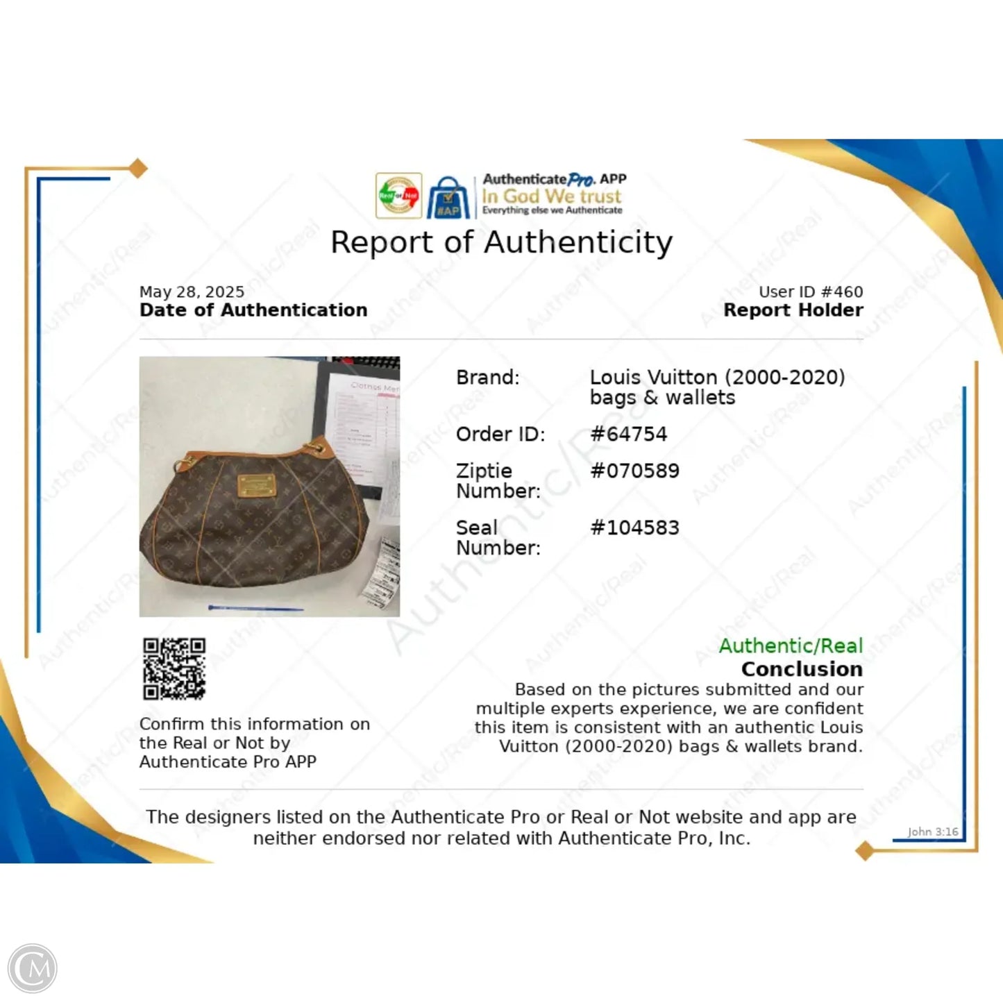 Handbag Luxury Designer By Louis Vuitton, Size: Large