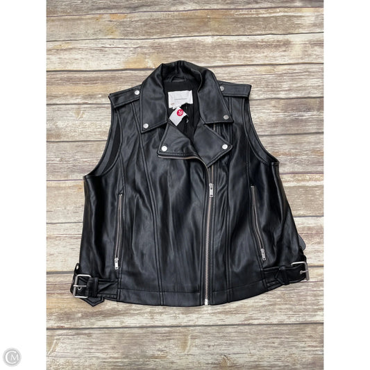 Vest Other By Anthropologie In Black, Size: Xl