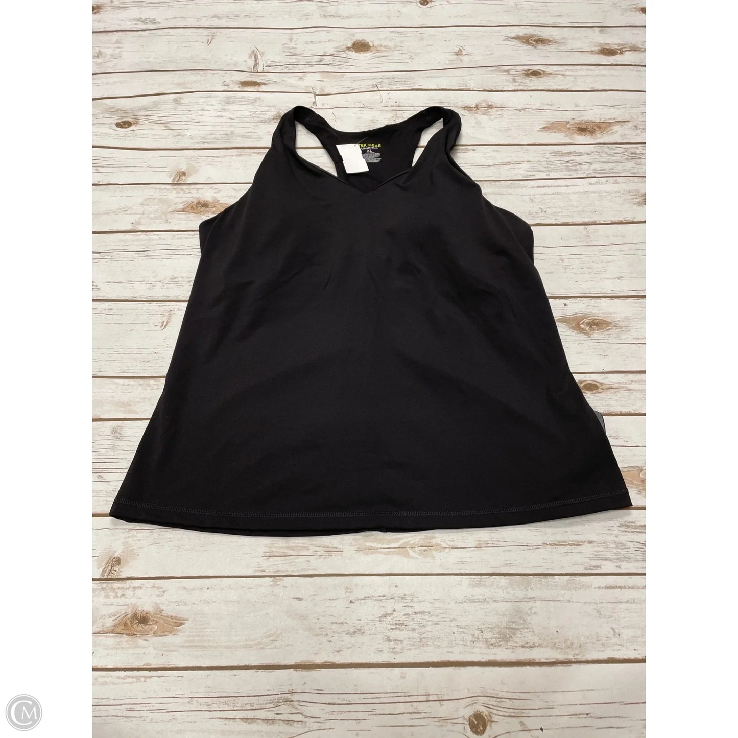Athletic Tank Top By Tek Gear In Black, Size: Xl
