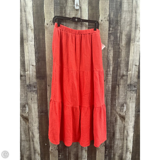 Skirt Maxi By Rachel Zoe In Red, Size: L