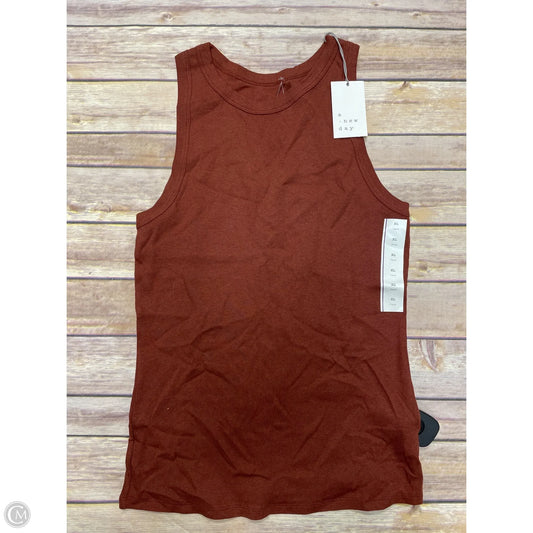 Tank Top By A New Day In Brown, Size: Xl