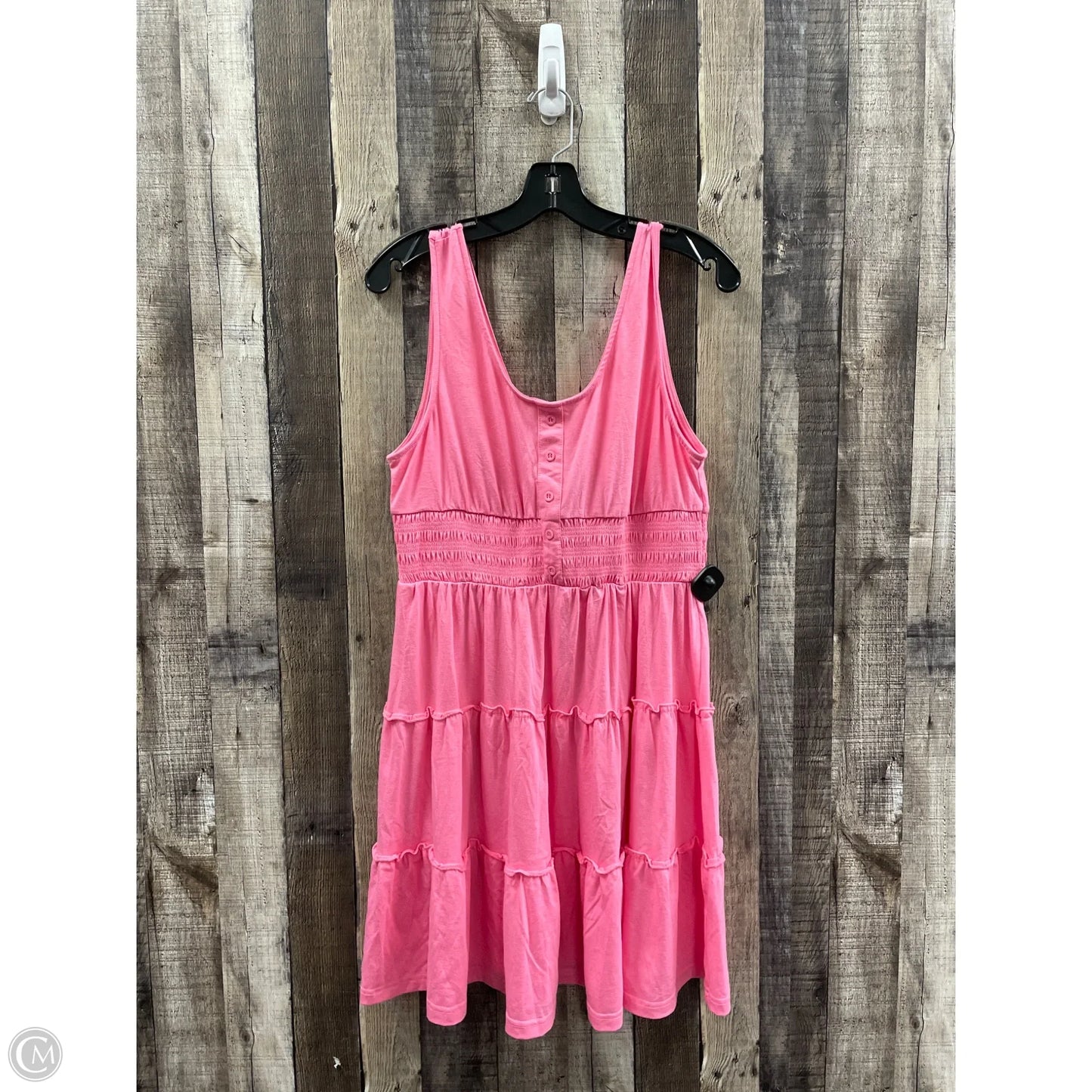 Dress Casual Short By Cme In Pink, Size: L