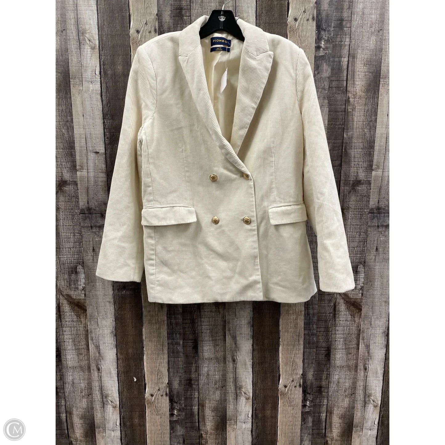 Blazer By Cme In Cream, Size: L
