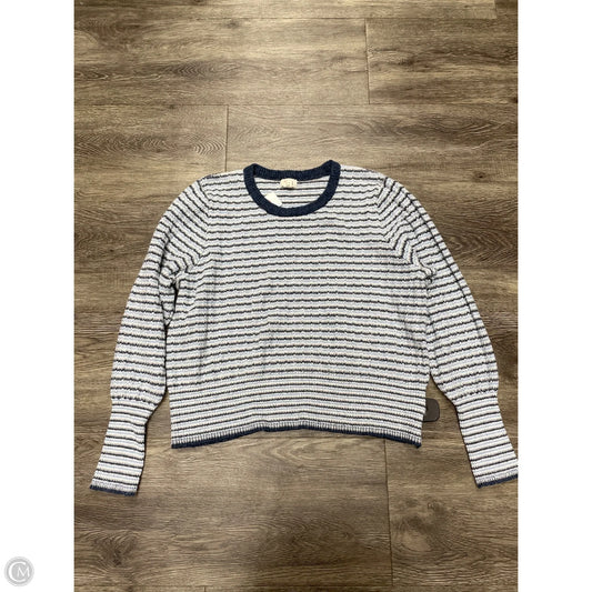 Sweater By Ana In Striped Pattern, Size: L