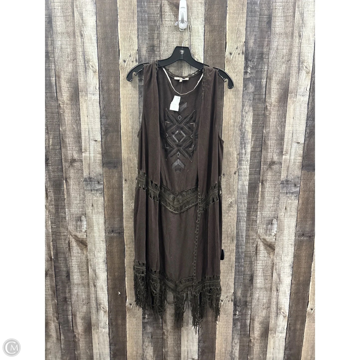 Vest Other By Miss Me In Silver, Size: S
