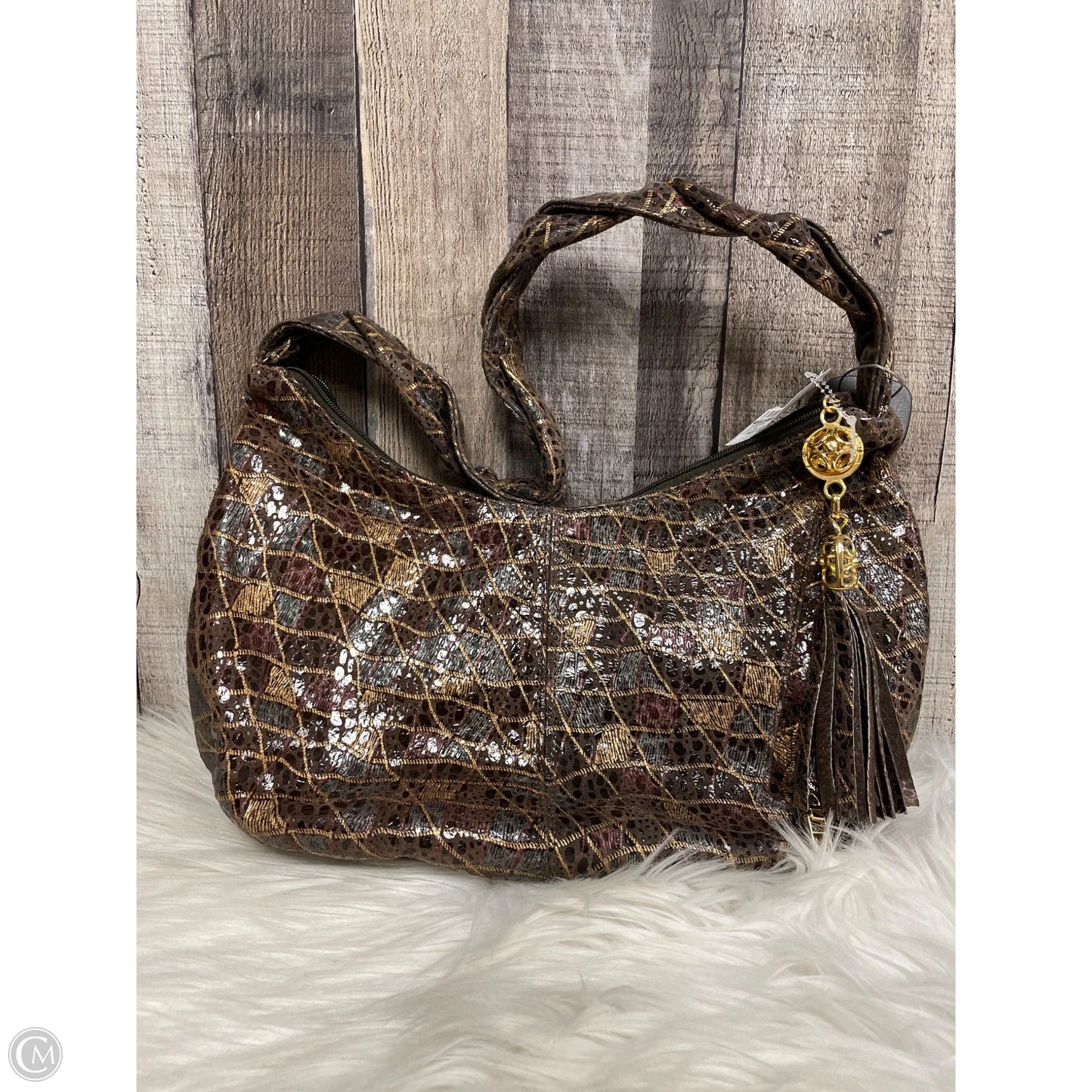 Handbag By Pinky, Size: Medium