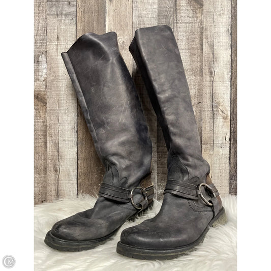 Boots Knee Flats By Steve Madden In Brown, Size: 10