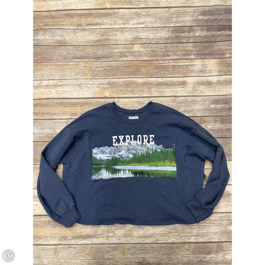 Sweatshirt Crewneck By Grayson Threads In Blue, Size: Xxl