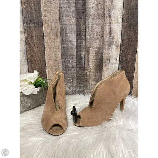 Shoes Heels Stiletto By Adrienne Vittadini In Tan, Size: 7.5