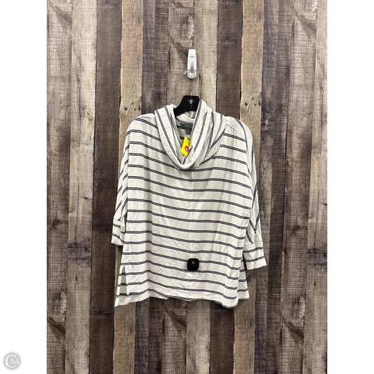 Top 3/4 Sleeve By Market & Spruce In Striped Pattern, Size: M