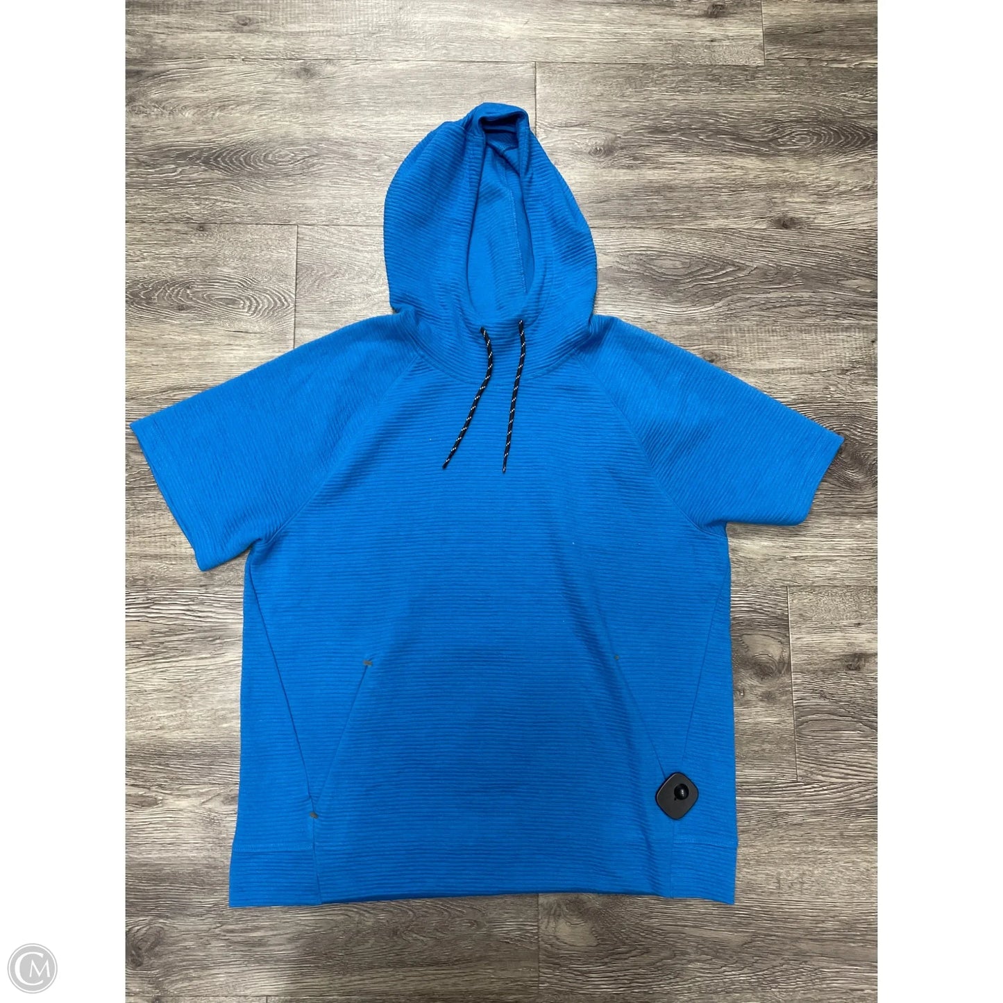 Athletic Top Short Sleeve By Old Navy In Blue, Size: L