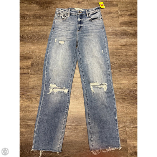 Jeans Straight By Hidden In Blue Denim, Size: 2