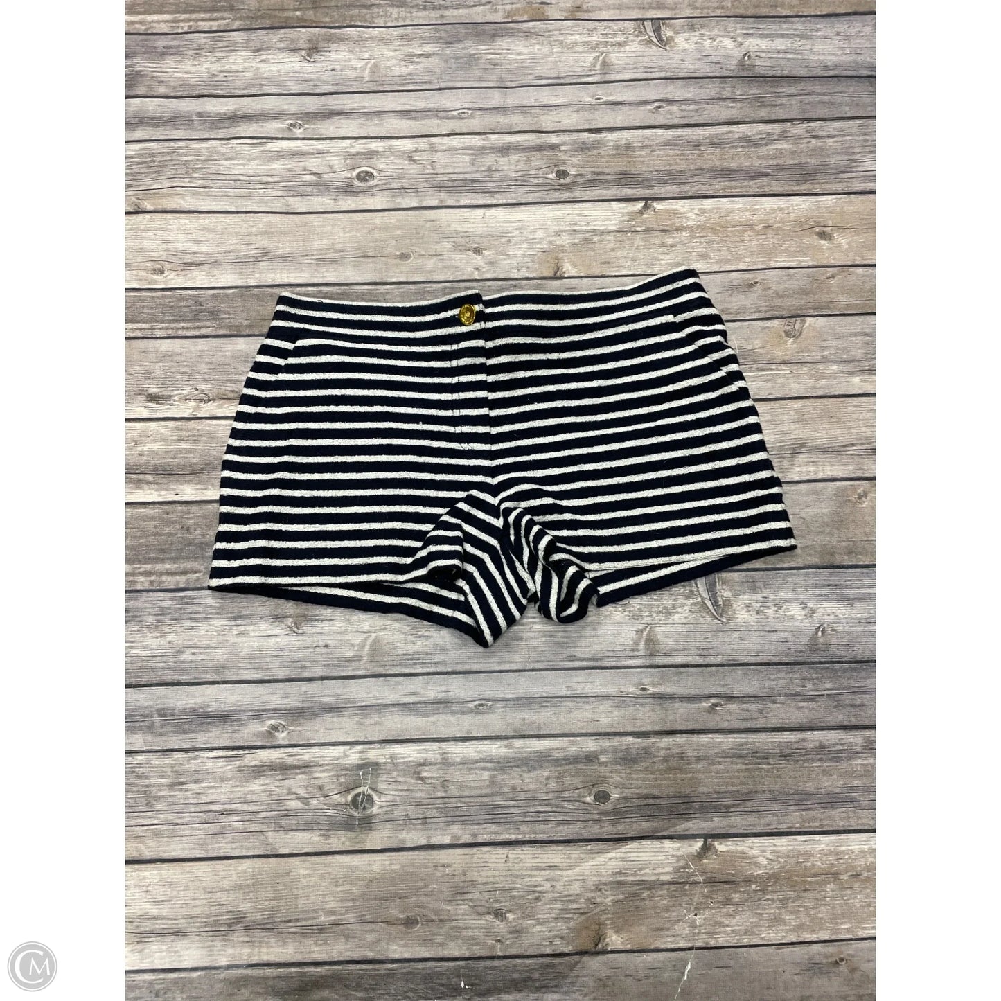 Shorts Designer By Tory Burch In Striped Pattern, Size: Xs
