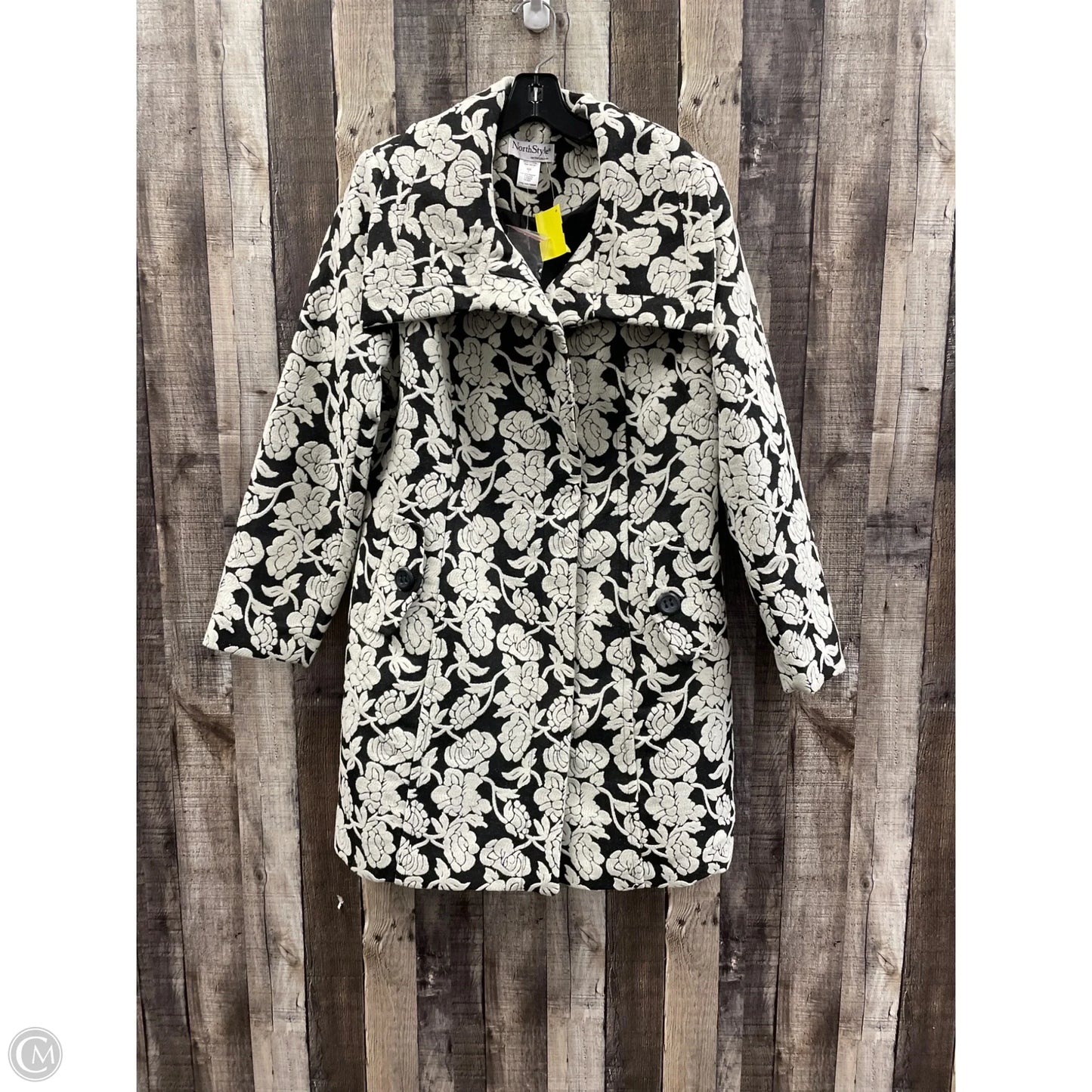 Coat Other By Northstyle In Black & White, Size: L