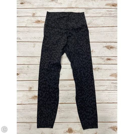 Athletic Leggings By Lululemon In Black, Size: 6