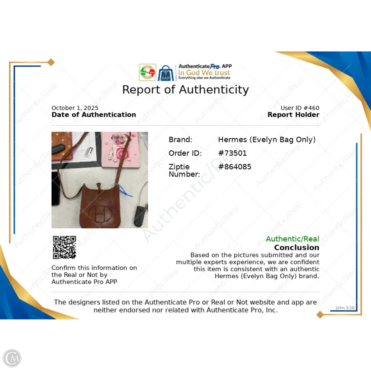 Crossbody Luxury Designer By Hermes, Size: Small