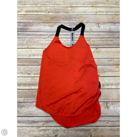 Athletic Tank Top By Nike In Red, Size: S