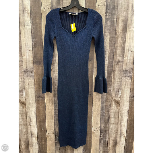 Dress Casual Maxi By Loft In Blue, Size: Xs