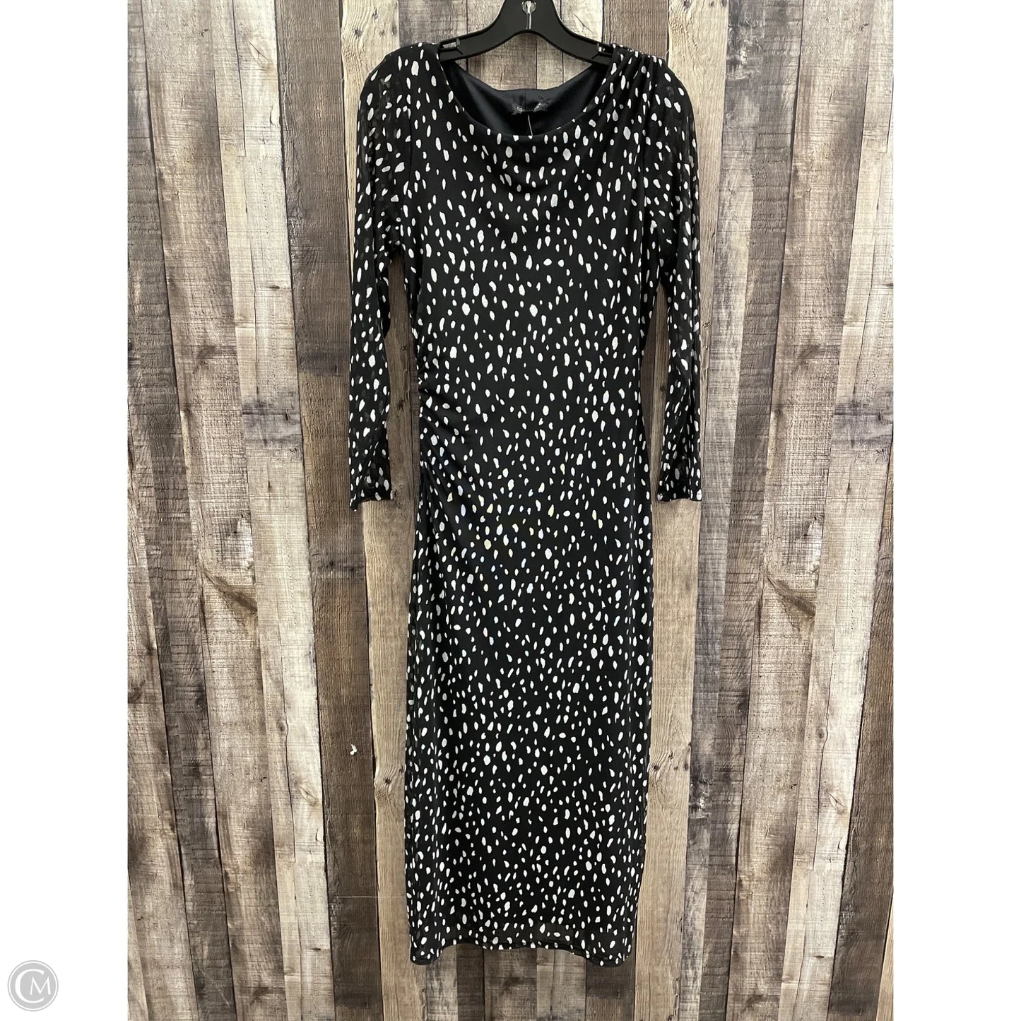 Dress Casual Maxi By Rachel Zoe In Black & White, Size: S