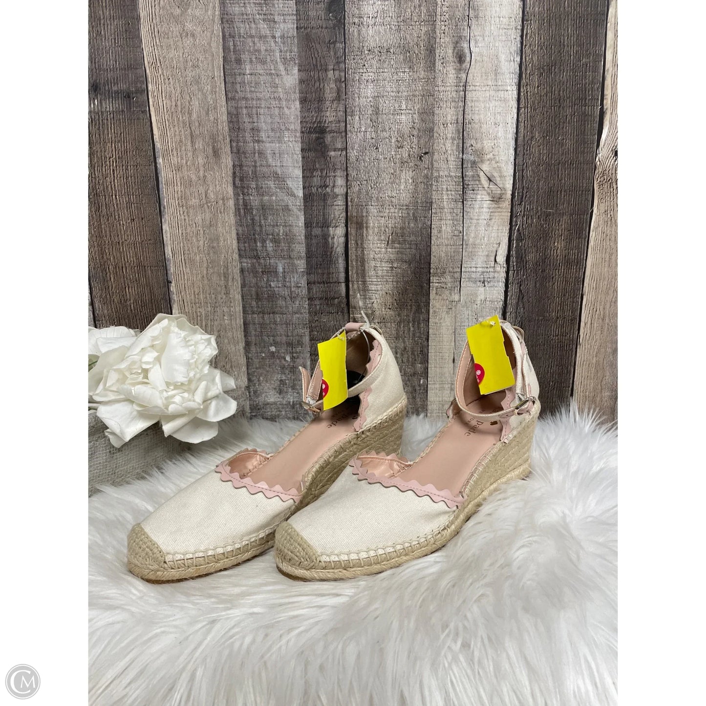 Sandals Designer By Kate Spade In Tan, Size: 8