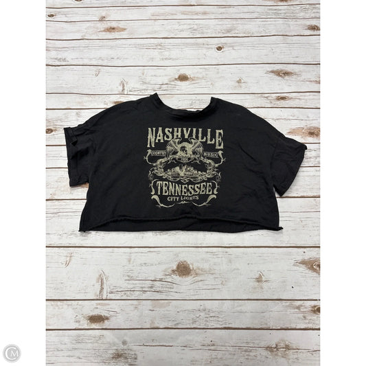 Top Short Sleeve Basic By Altard State In Black, Size: S