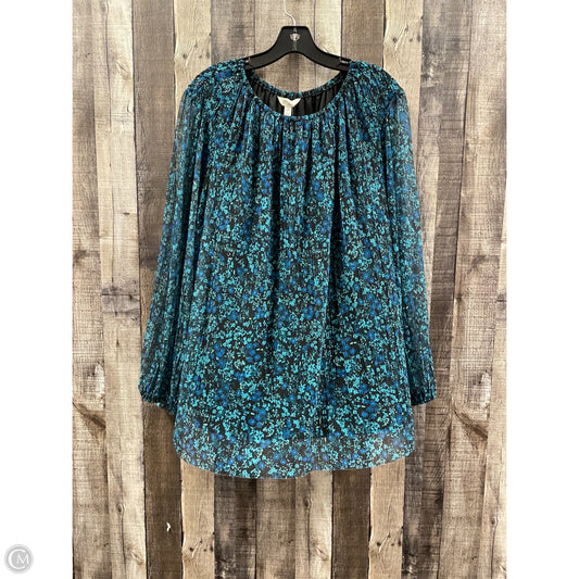 Top Long Sleeve By Terra & Sky In Multi-colored, Size: 2x