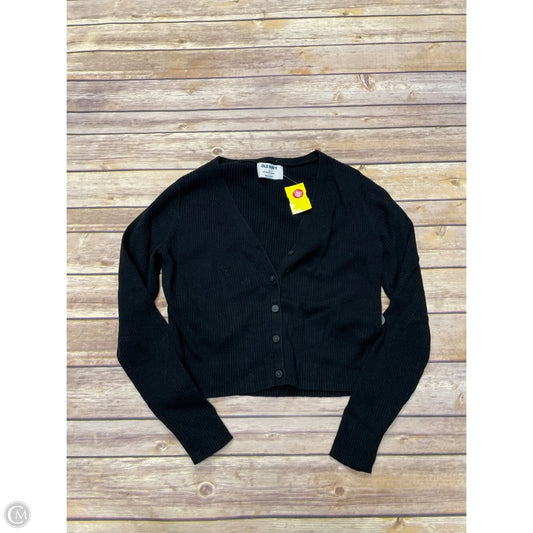 Sweater Cardigan By Old Navy In Black, Size: S