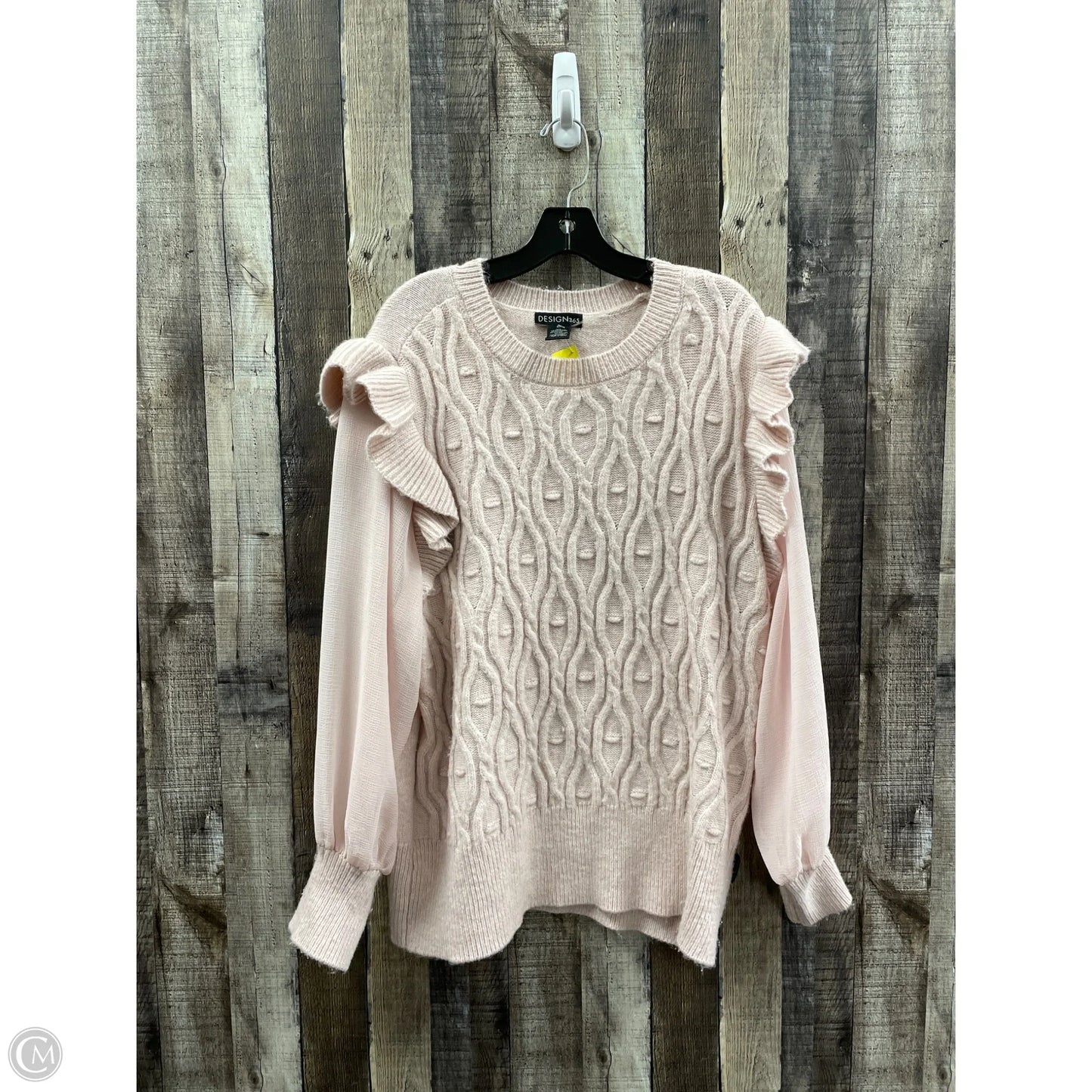 Sweater By Cme In Pink, Size: 2x