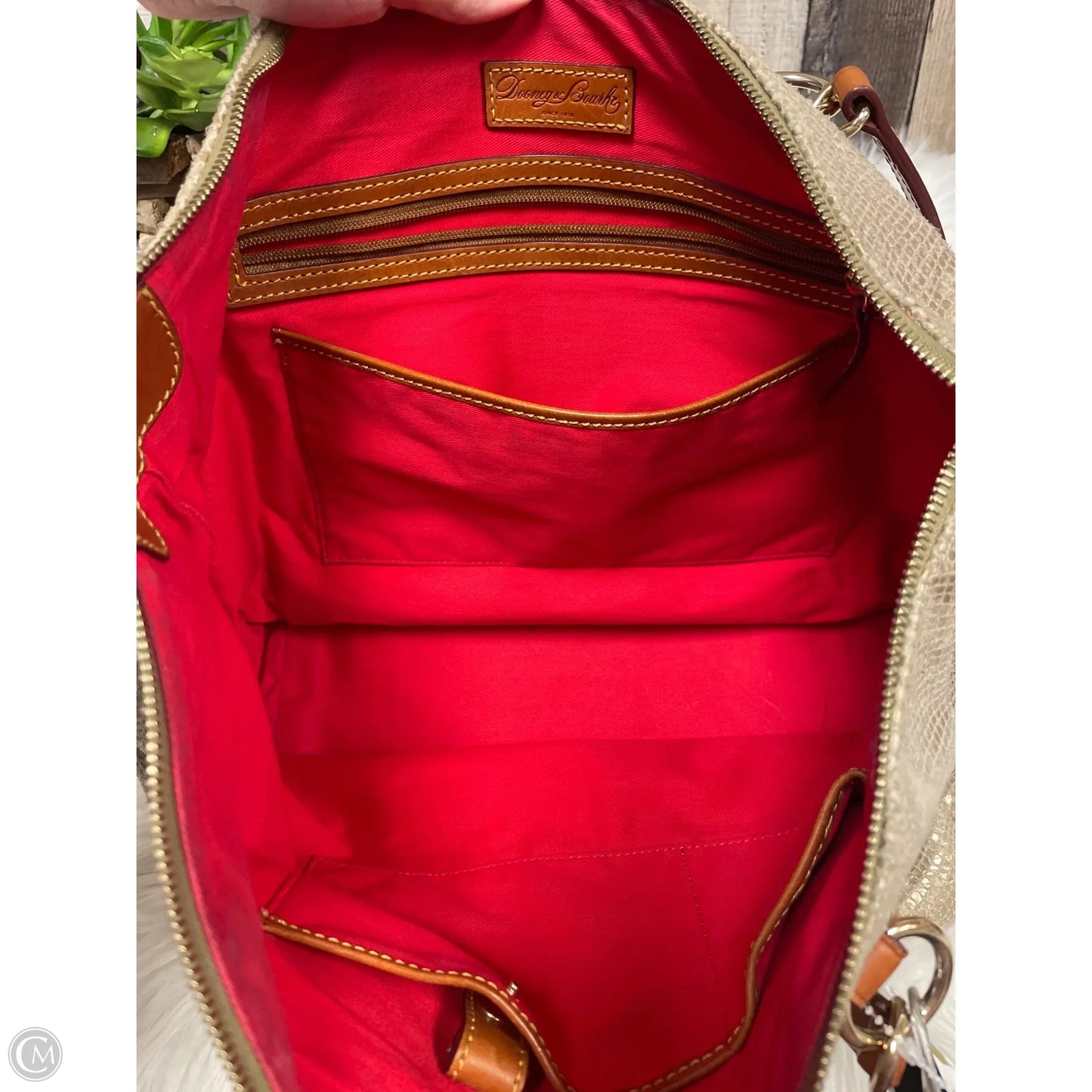 Handbag Designer By Dooney And Bourke, Size: Large