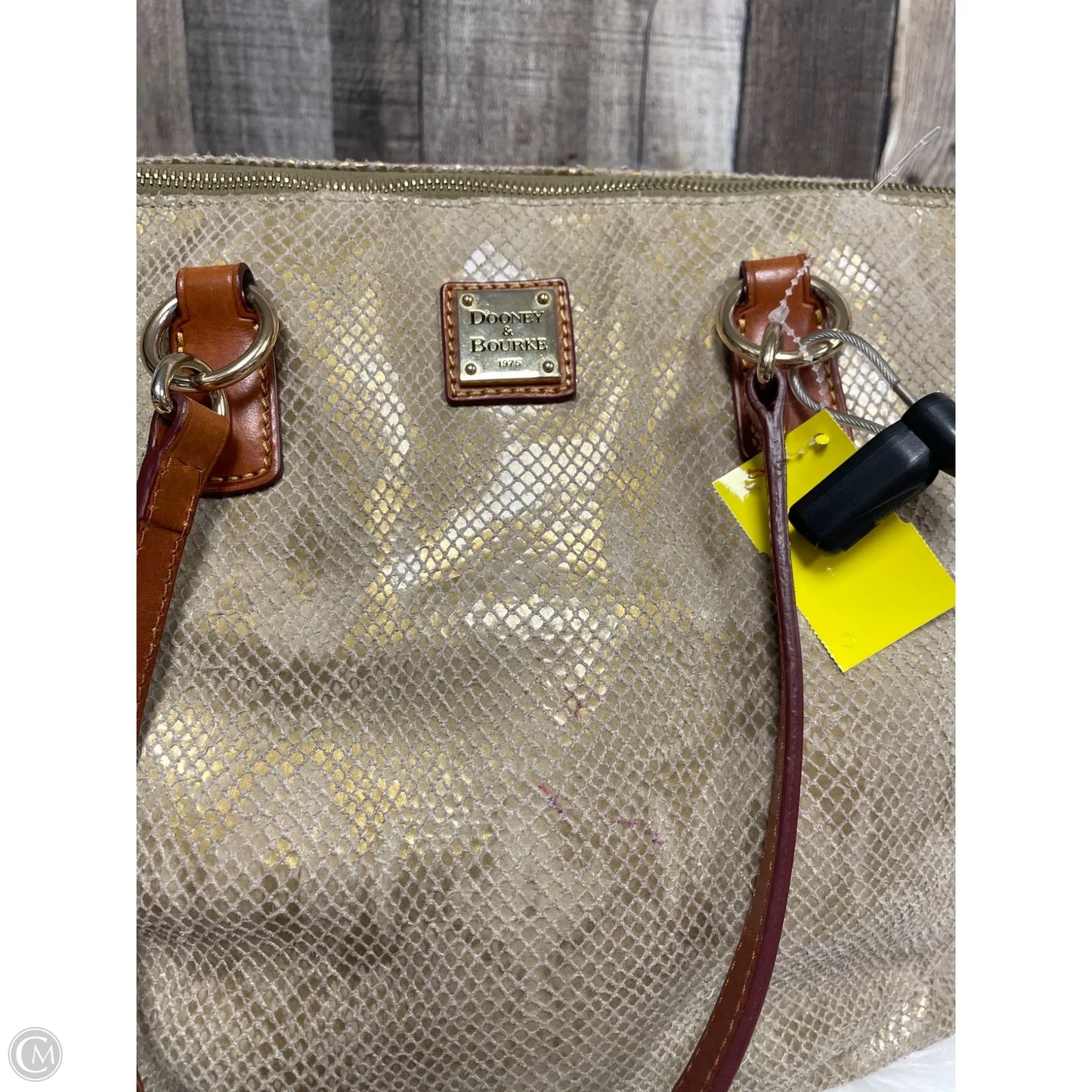 Handbag Designer By Dooney And Bourke, Size: Large