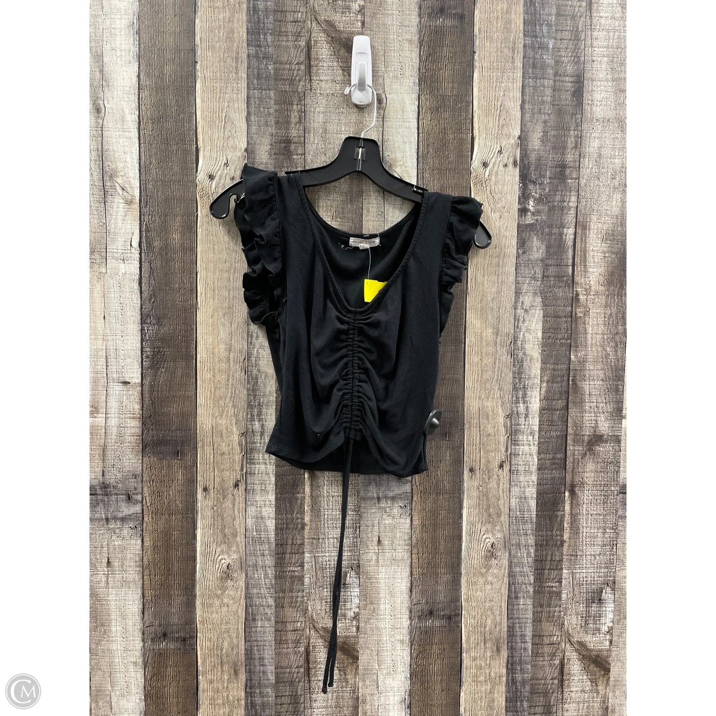 Top Sleeveless By Moa Moa In Black, Size: M