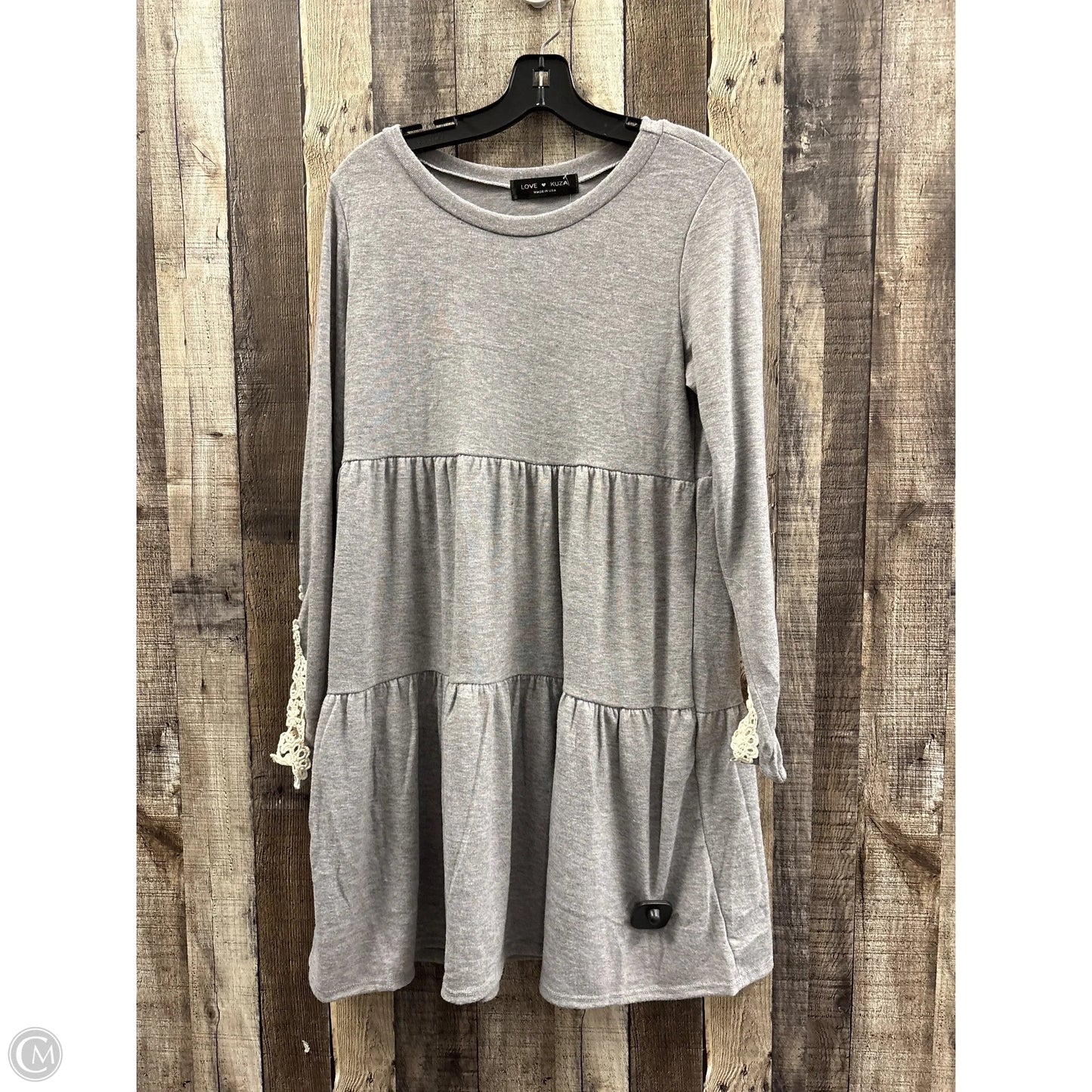 Dress Casual Short By Cme In Grey, Size: M
