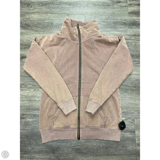 Sweatshirt Collar By Cme In Brown, Size: S