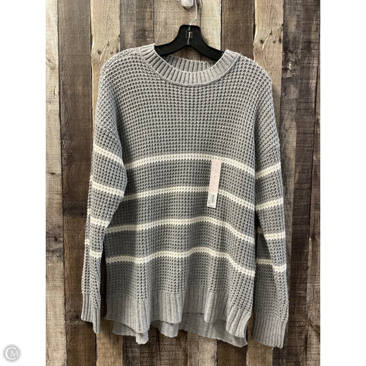 Sweater By So Blue In Grey, Size: L