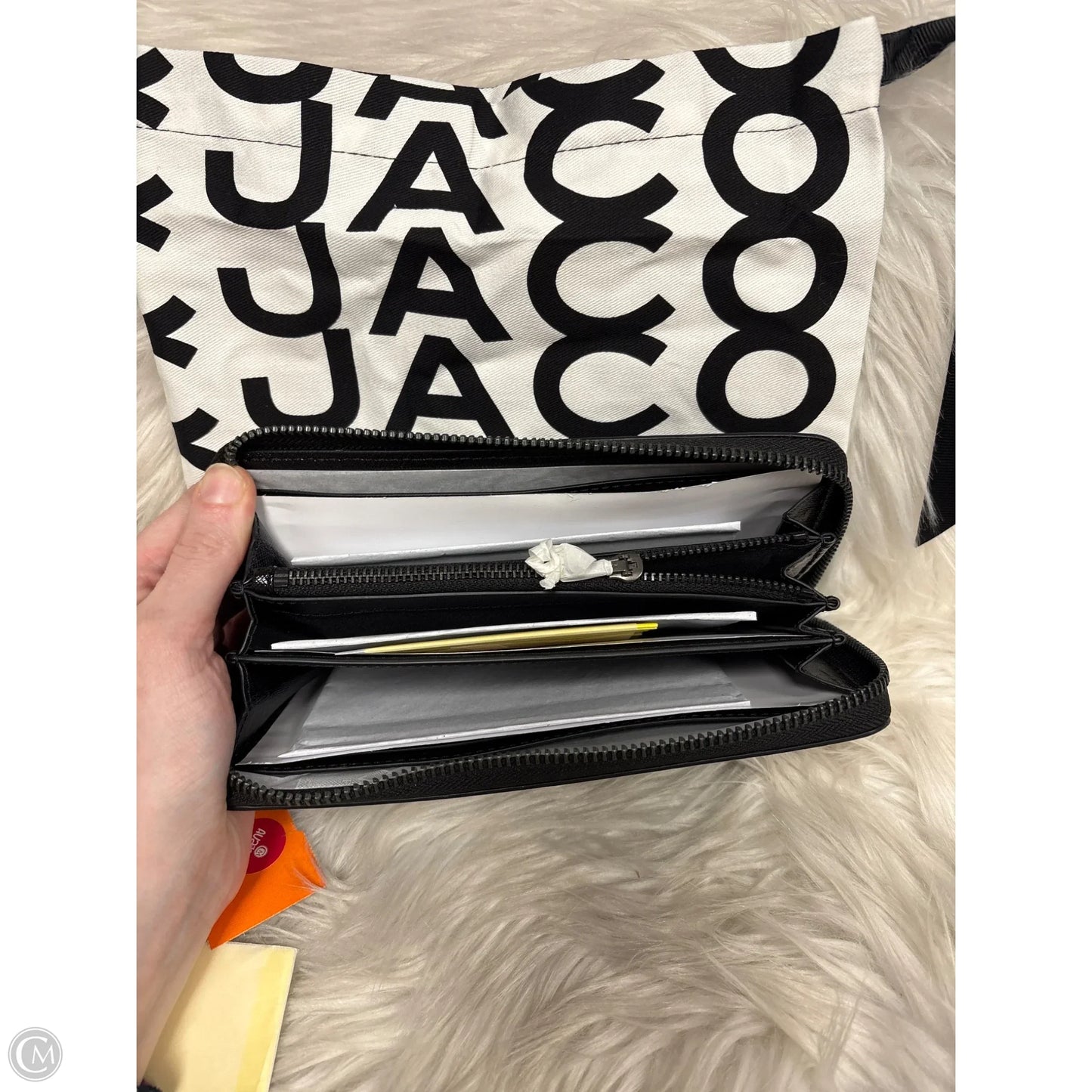 Wallet Luxury Designer By Marc Jacobs, Size: Large