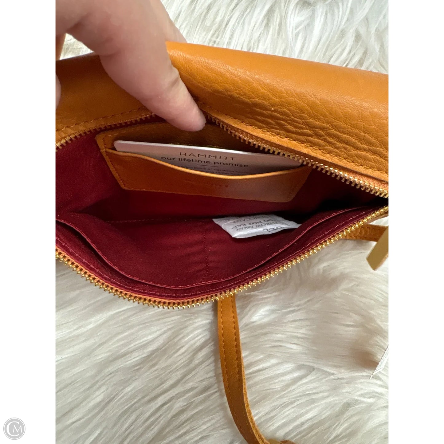 Crossbody Leather By Hammitt, Size: Medium