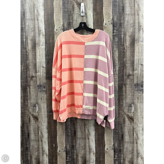 Sweater By Cmf In Striped Pattern, Size: 2x
