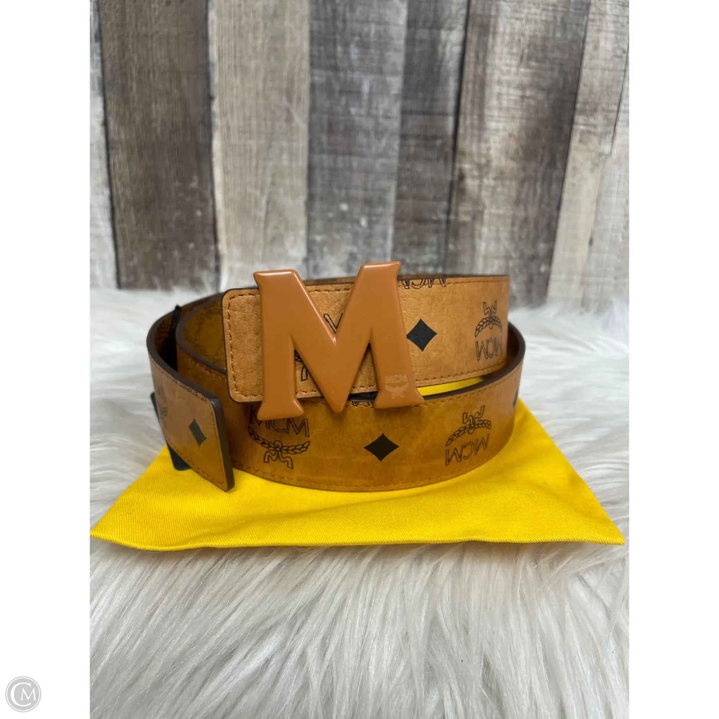 Belt Luxury Designer By Mcm, Size: Small