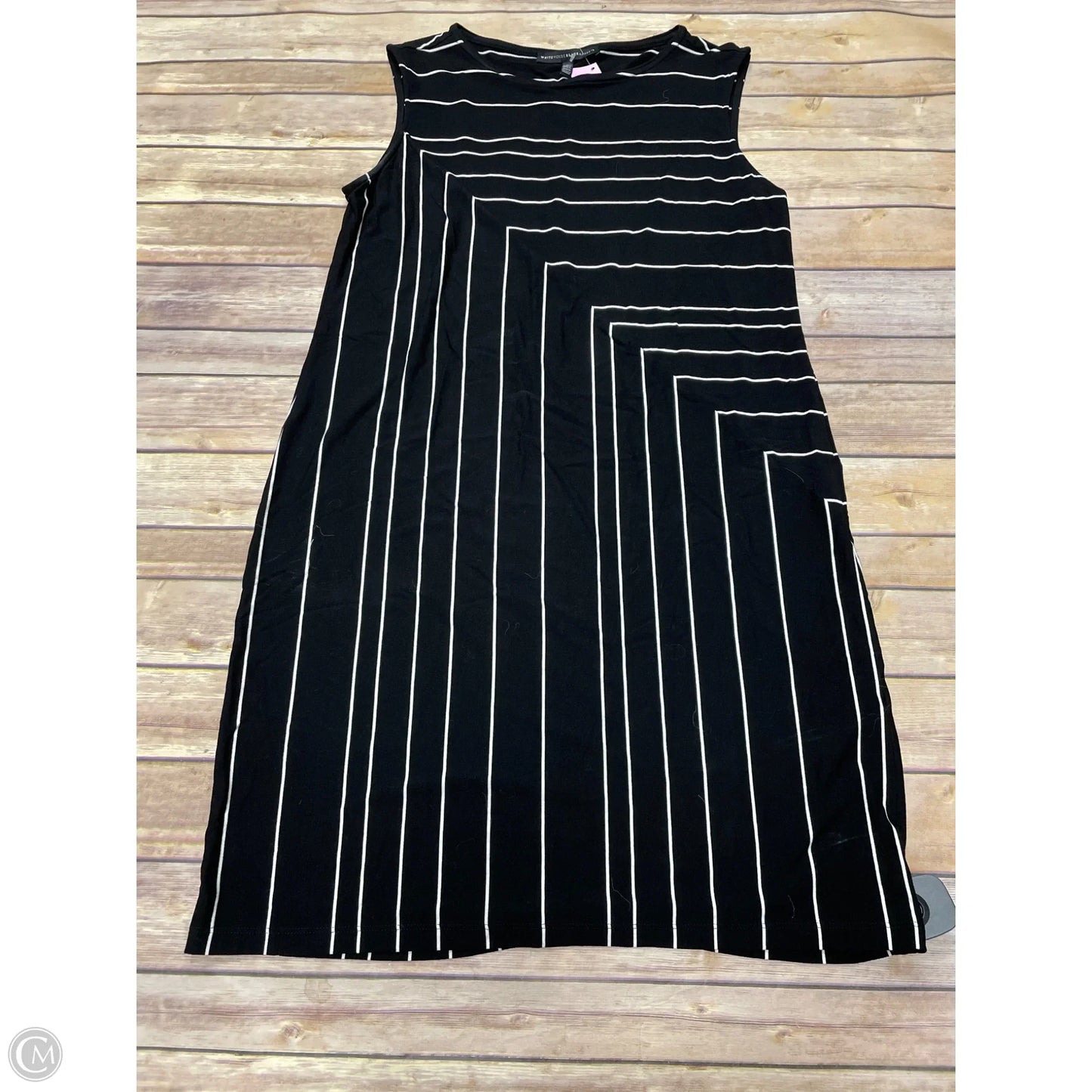 Dress Casual Short By White House Black Market In Black & White, Size: L