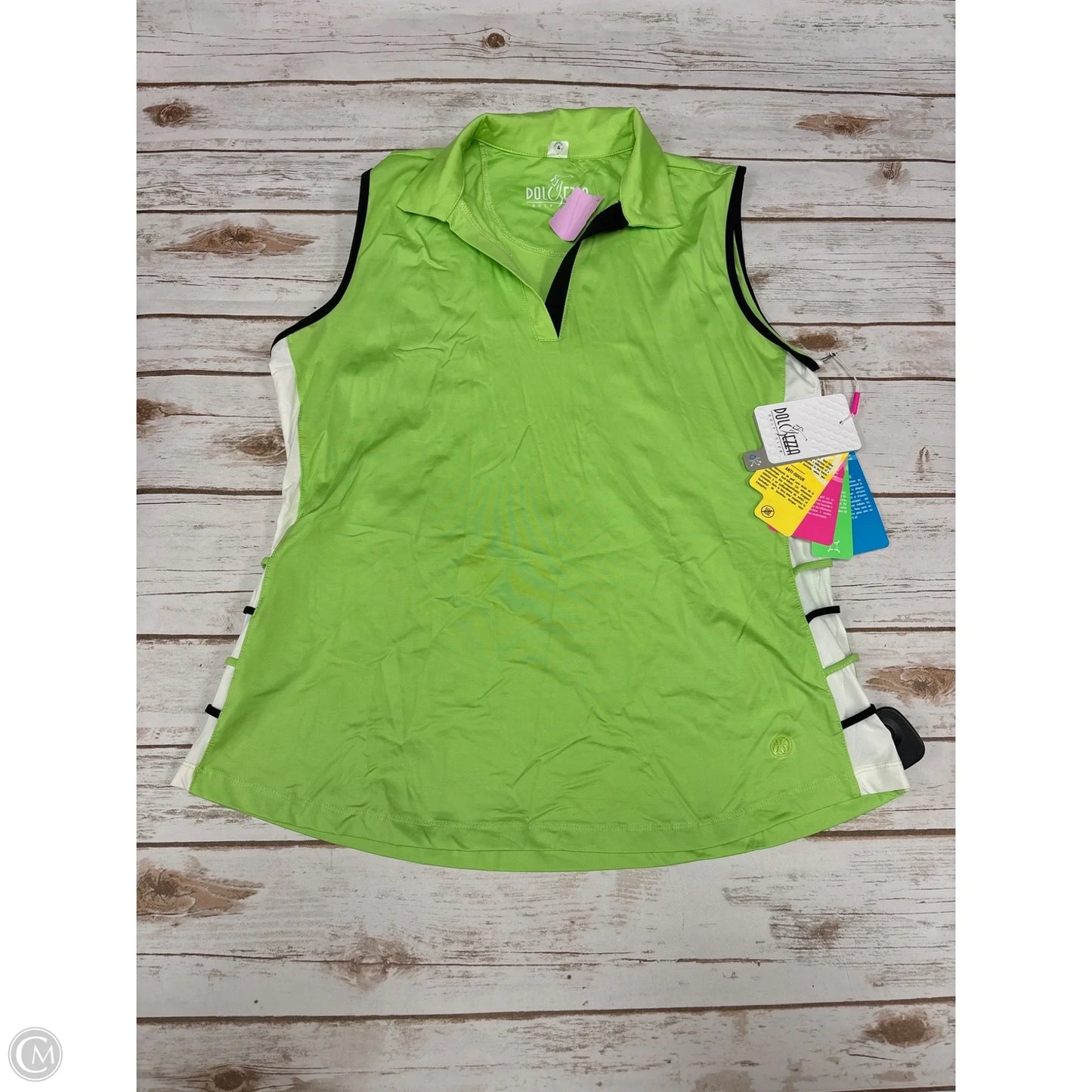 Athletic Tank Top By Cme In Green, Size: L