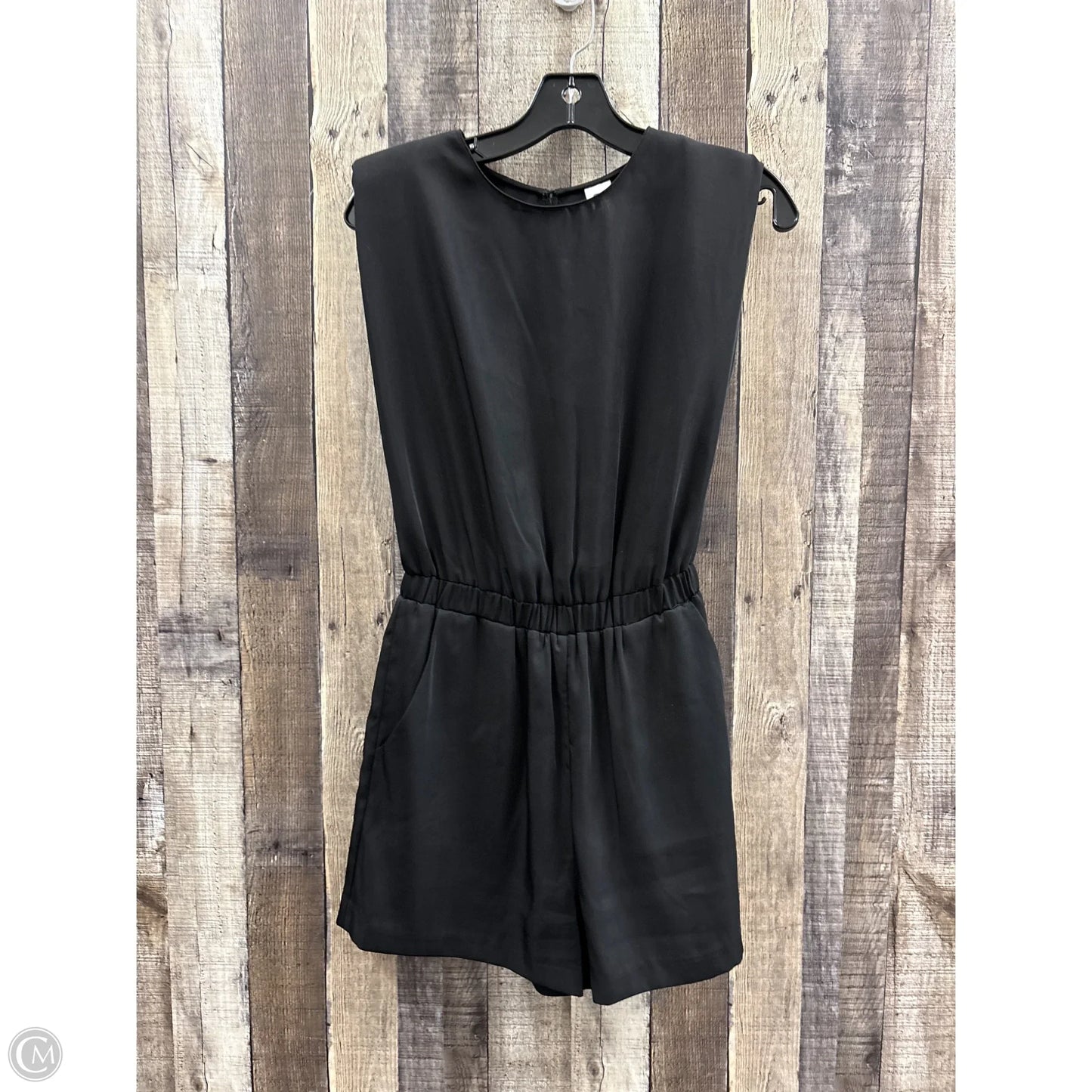 Romper By Cme In Black, Size: Xs