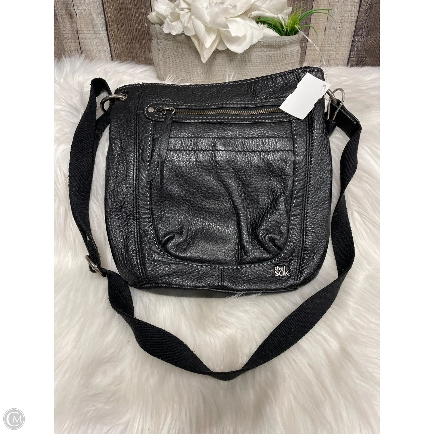 Crossbody Leather By Sakroots, Size: Medium
